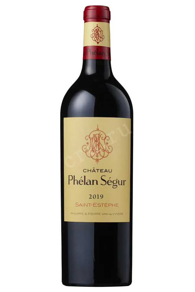 Вино Chateau Phelan Segur Saint Estephe 2019 0.75 л
