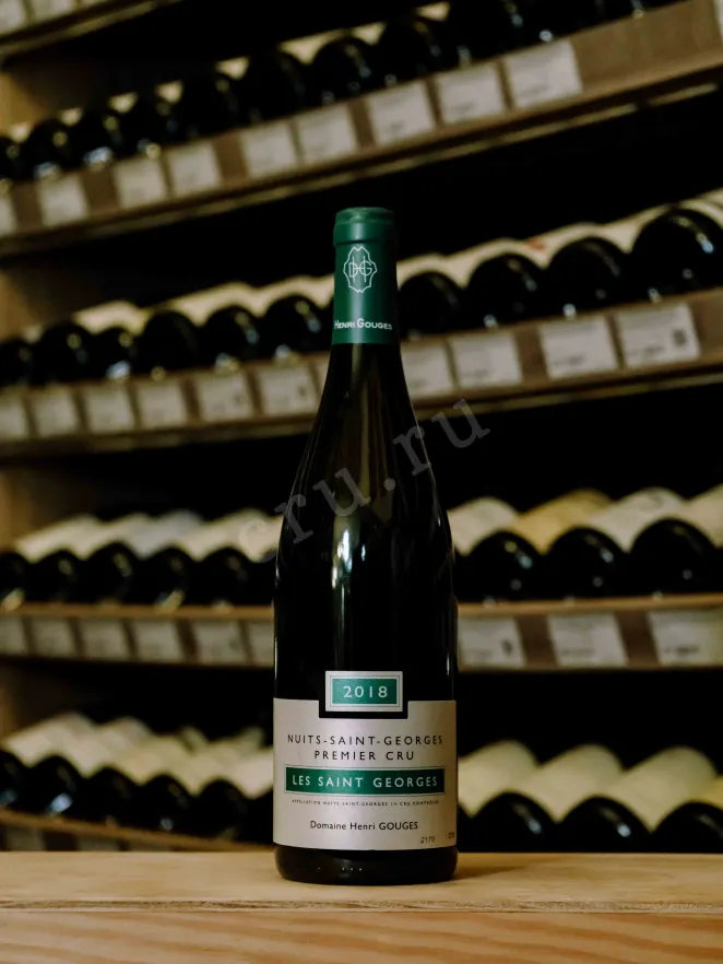 В магазине Крю Профи Domaine Henri Gouges Nuits-St-Georges 1er Cru Les Saint Georges 2018 0.75 л