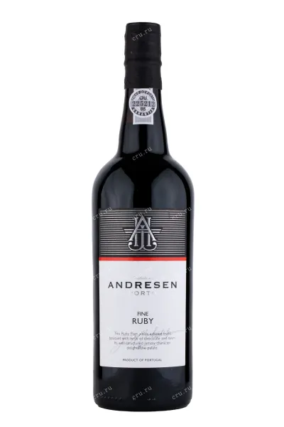 Портвейн Andresen Fine Ruby 2021 0.75 л