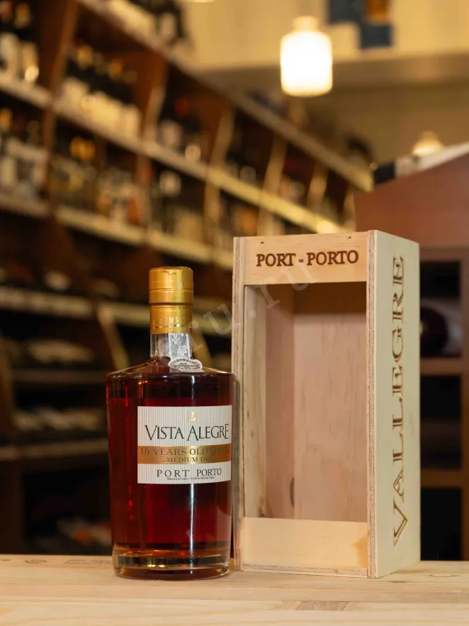 В магазине Крю Профи Porto Vista Alegre 10 years wooden box 2014 0.5 л