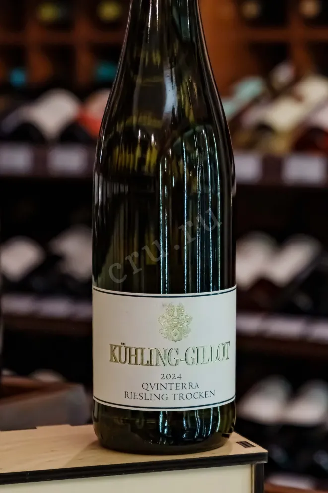 В магазине Крю Профи Kuhling Gillot Qvinterra Riesling Trocken Raynkhessen 2024 0.75 л