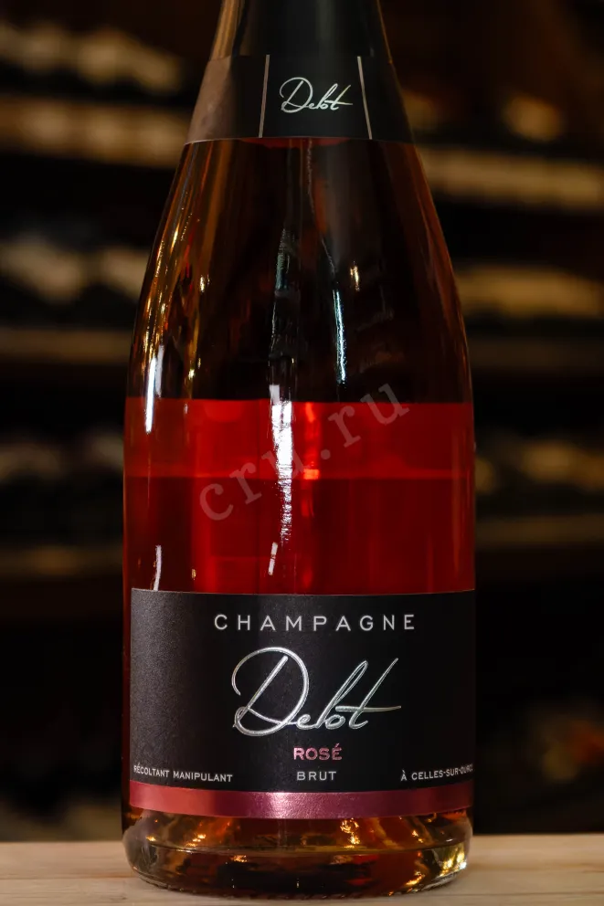 В магазине Крю Профи Champagne Delot Brut Rose 2023 0.75 л