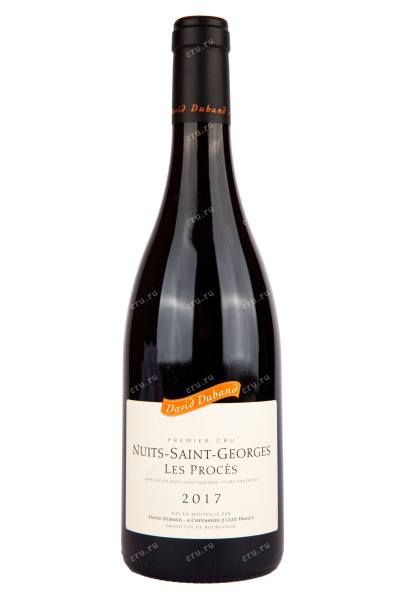 Вино Nuits-Saint-Georges Premier Cru Les Proces David Duband 2017 0.75 л