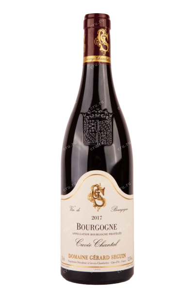 Вино Bourgogne Domaine Gerard Seguin Cuvee Chantal 2017 0.75 л