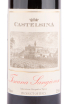 Этикетка вина Castelsina Toscana Sangiovese 0.75 л