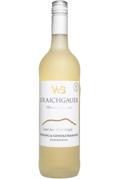 Вино Kraichgauer Winzer von Baden Riesling & Gewurztraminer 2023 0.75 л