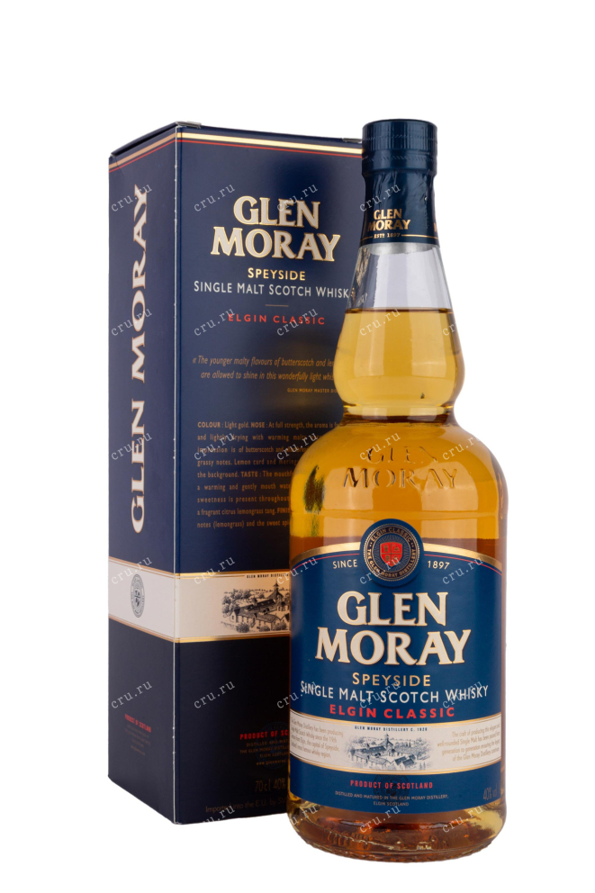Виски Glen Moray Elgin Classic Speyside  0.7 л