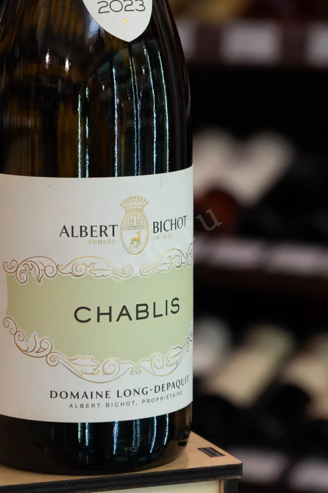 В магазине Крю Профи Alber Bichot Domaine Long-Depaquit Chablis 2023 0.75 л