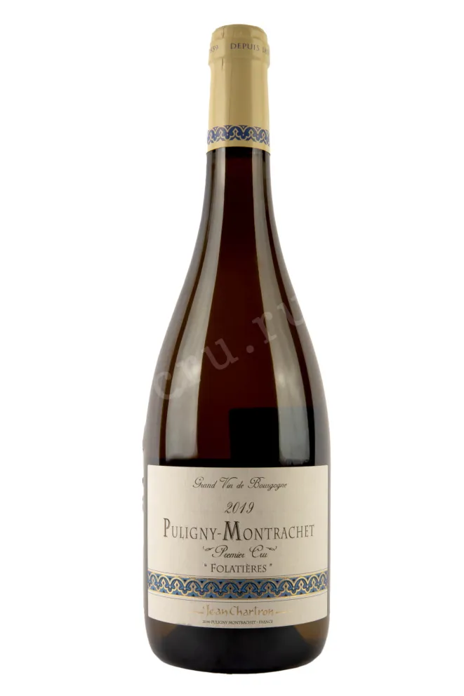 Вино Puligny-Montrachet Premier Cru Folatieres 2019 0.75 л