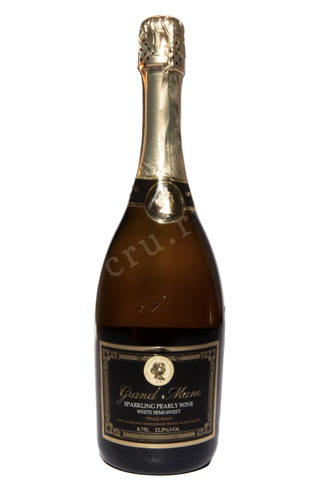 Игристое вино Grand Mane Pearly Semi Sweet 2019 0.75 л