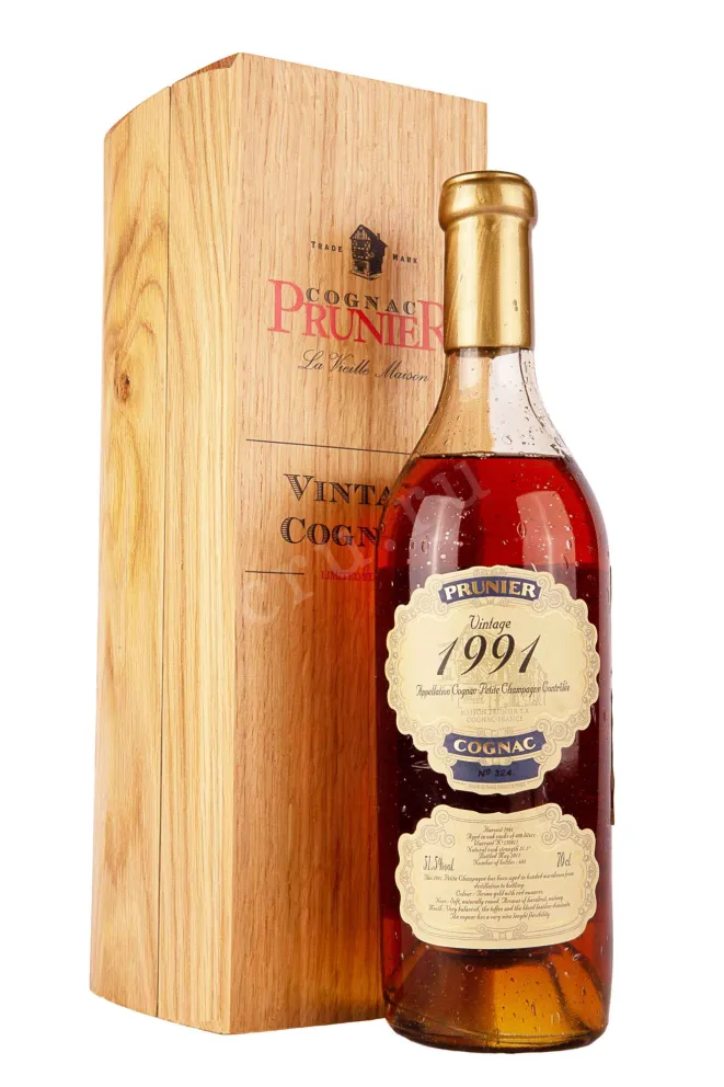 Коньяк Prunier Petite Champagne Vintage 1991 0.7 л