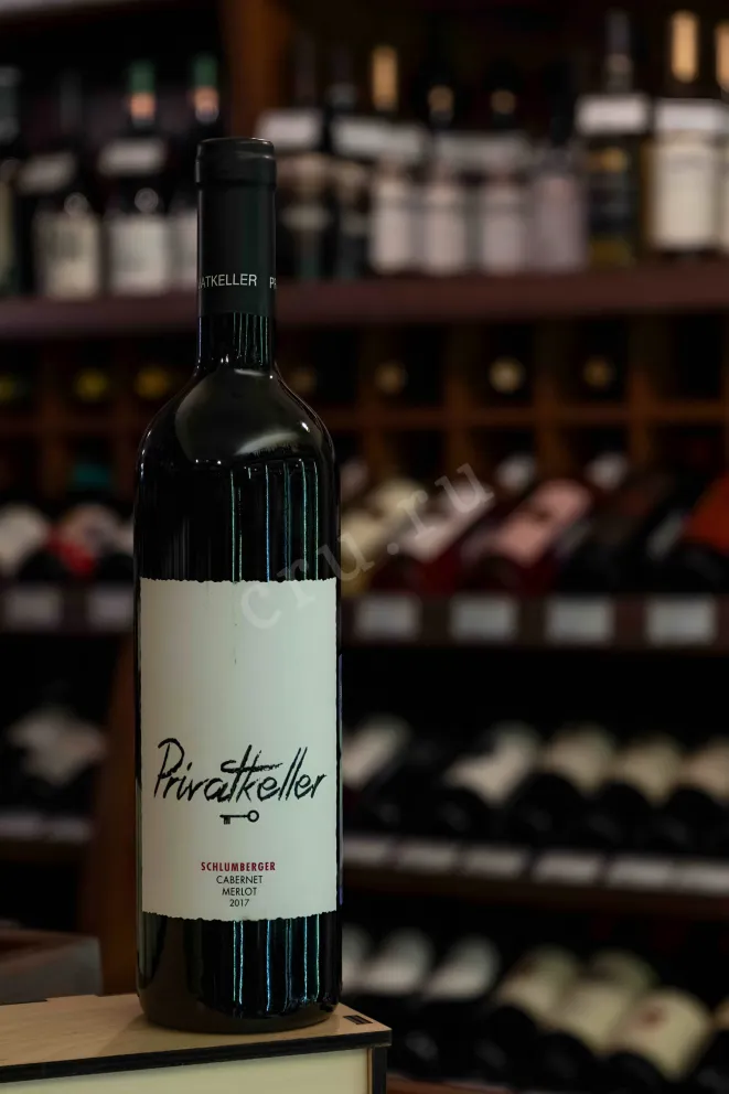 В магазине Крю Профи Schlumberger Privatkeller Cabernet Merlot 2017 0.75 л