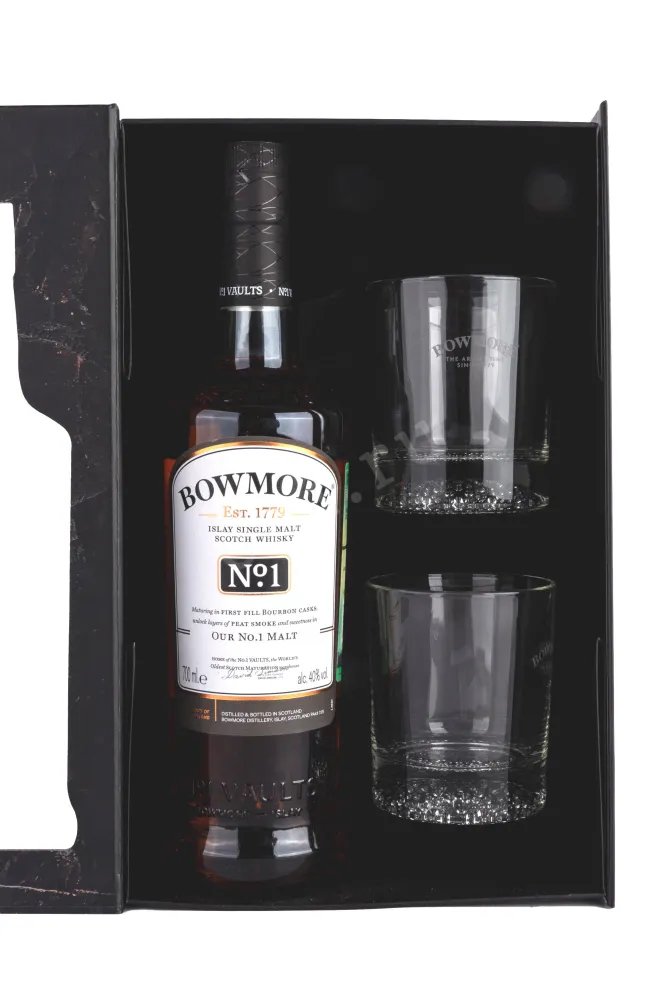 В подарочной коробке Bowmore No.1 gift box 0.7 л