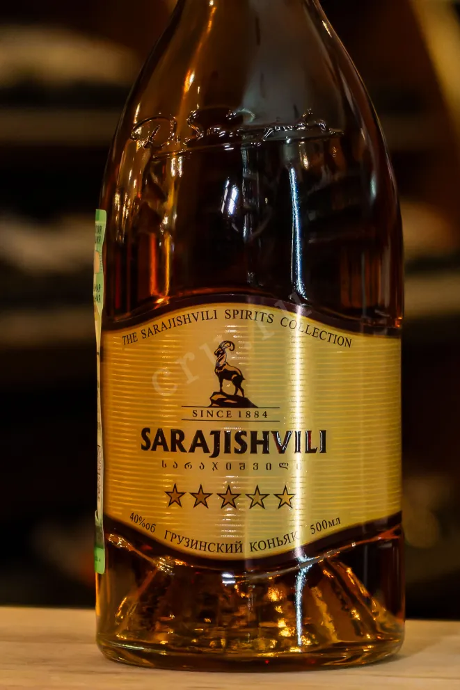В магазине Крю Профи Saradzhishvili 5 stars 5 years 0.5 л