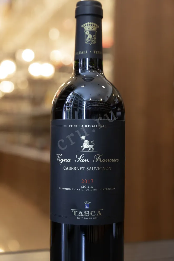В магазине Крю Профи Tasca d'Almerita Vigna San Francesco Cabernet Sauvignon  2017 0.75 л