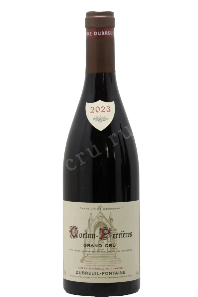 Вино Domaine Dubreuil-Fontaine Corton Perrieres Grand Cru 2023 0.75 л