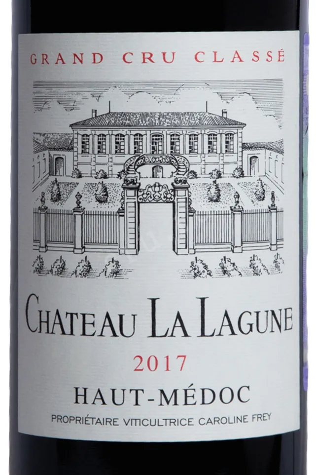 Этикетка Chateau La Lagune Grand Cru Classe Haut-Medoc AOC 2017 0.75 л