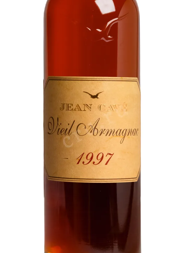 Этикетка Jean Cave Vieil in gift box 1997 0.7 л