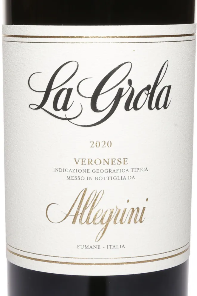 Этикетка Allegrini La Grola Veronese 2020 0.75 л