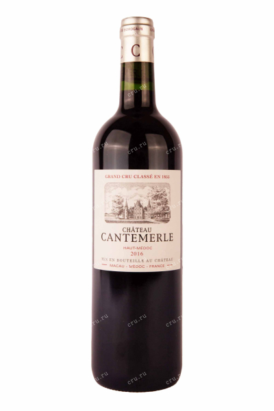 Вино Chateau Cantemerle Haut-Medoc 2016 0.75 л