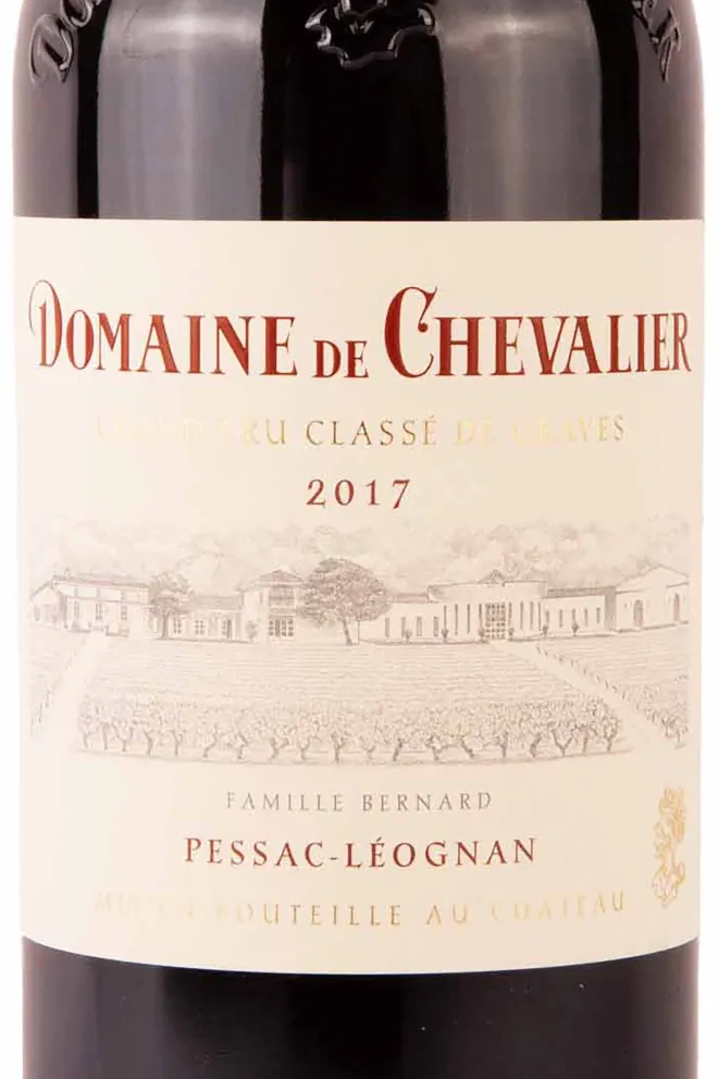 Этикетка Domainе de Chevalier Grand Cru Classe Pessac-Leognan 2017 0.75 л