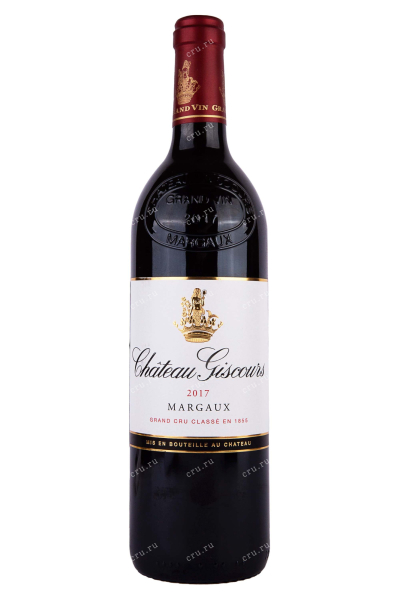 Вино Chateau Giscours Margaux Grand Cru 2017 0.75 л