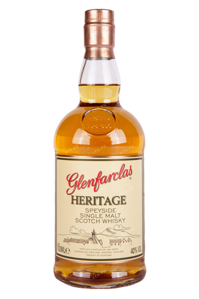 Бутылка Glenfarclas Heritage in tube 0.7 л