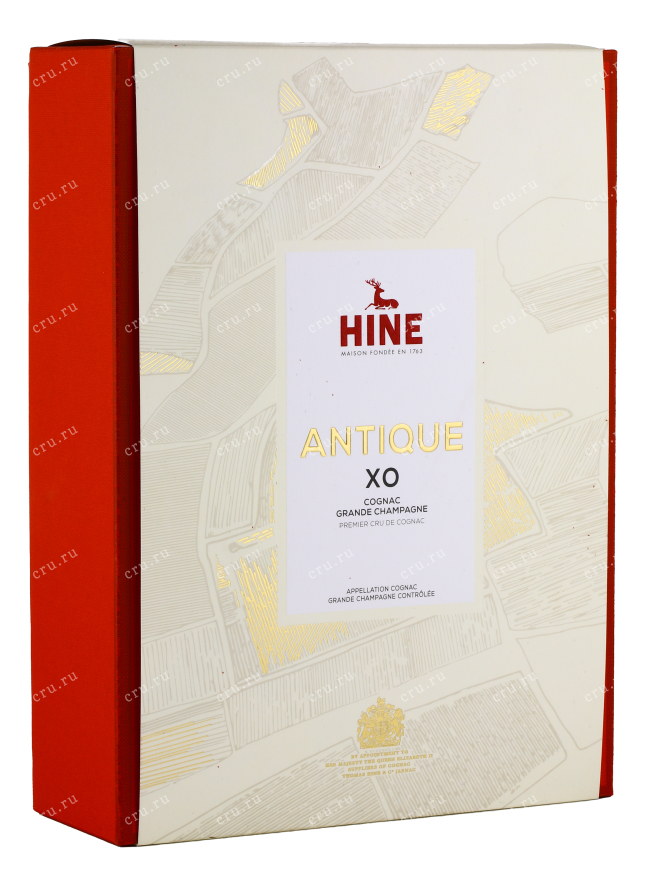 Подарочная коробка Hine Antique XO 0.7 л