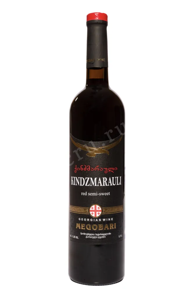 Вино Megobari Kindzmarauli 2022 0.75 л