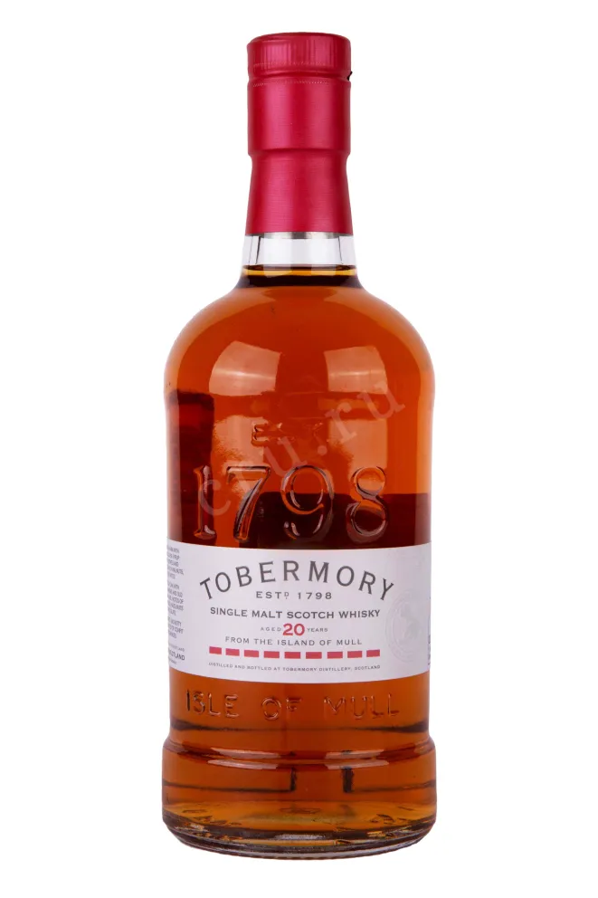 Бутылка Tobermory 20 years in gift box 0.7 л