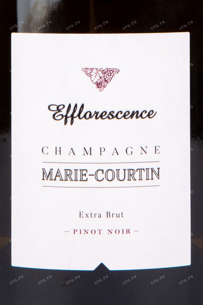 Этикетка игристого вина Marie-Courtin Efflorencence 0.75 л