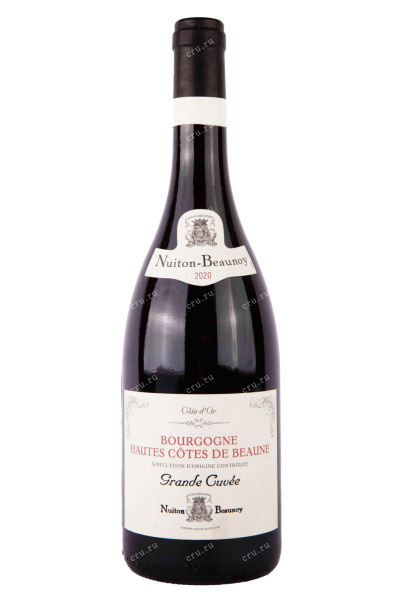 Вино Nuiton-Beaunoy Bourgogne Hautes-Cotes de Beaune Grande Cuvee AOC 2020 0.75 л