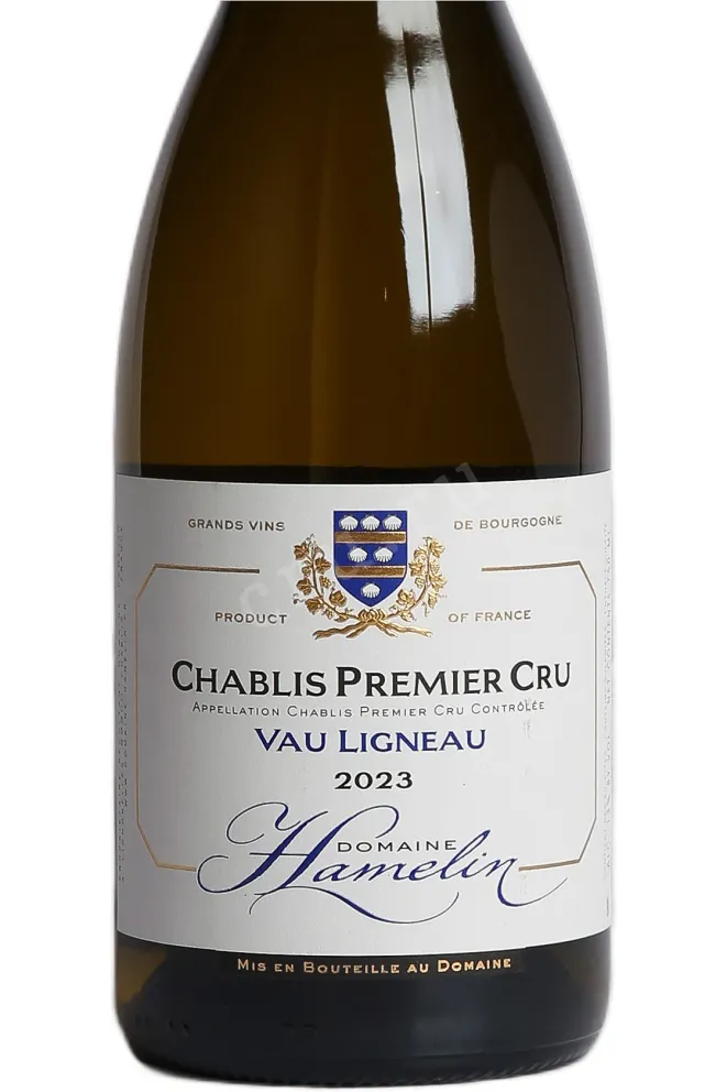 Этикетка Domaine Hamelin Chablis Premier Cru 2023 0.75 л