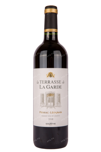 Вино La Terrasse de La Garde Pessac-Leognan AOC  0.75 л