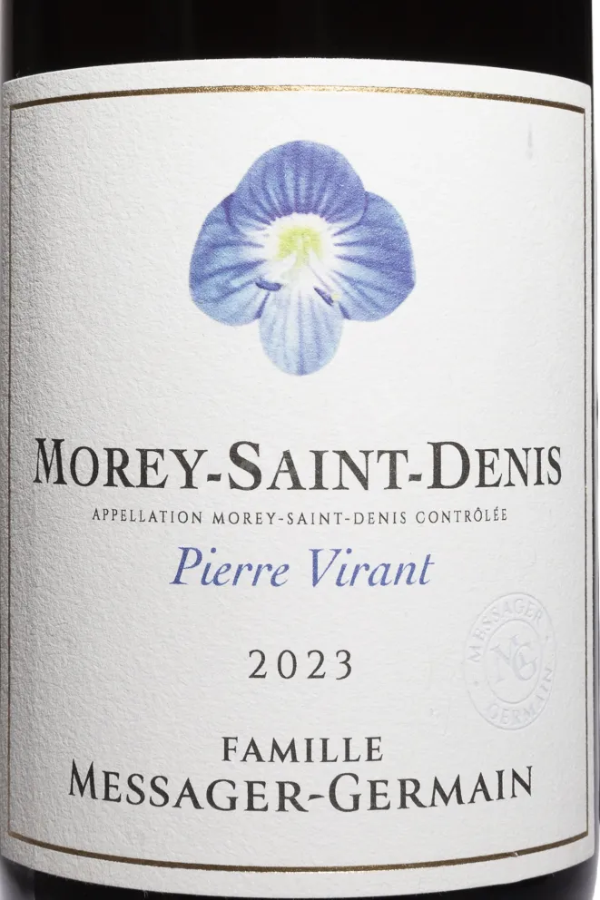 Этикетка Famille Messager-Germain Pierre Virant Morey-Saint-Denis AOC 2023 0.75 л