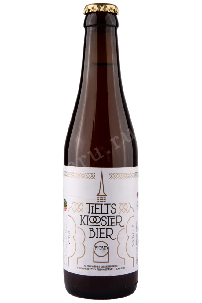 Пиво Tielts Kloosterbier Blond  0.33 л