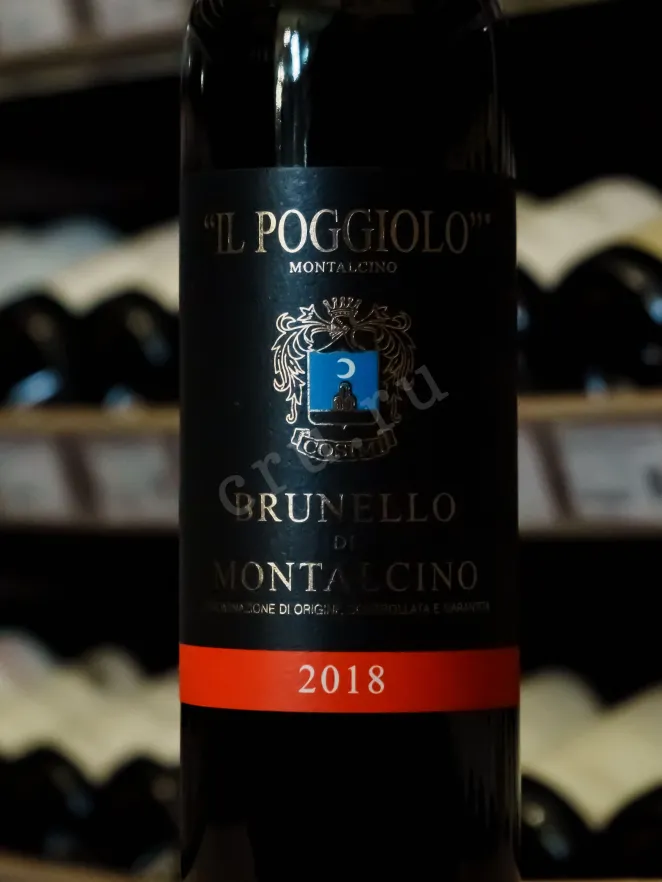 В магазине Крю Профи Brunello DI Montalcino Il Poggiolo 2018 0.75 л