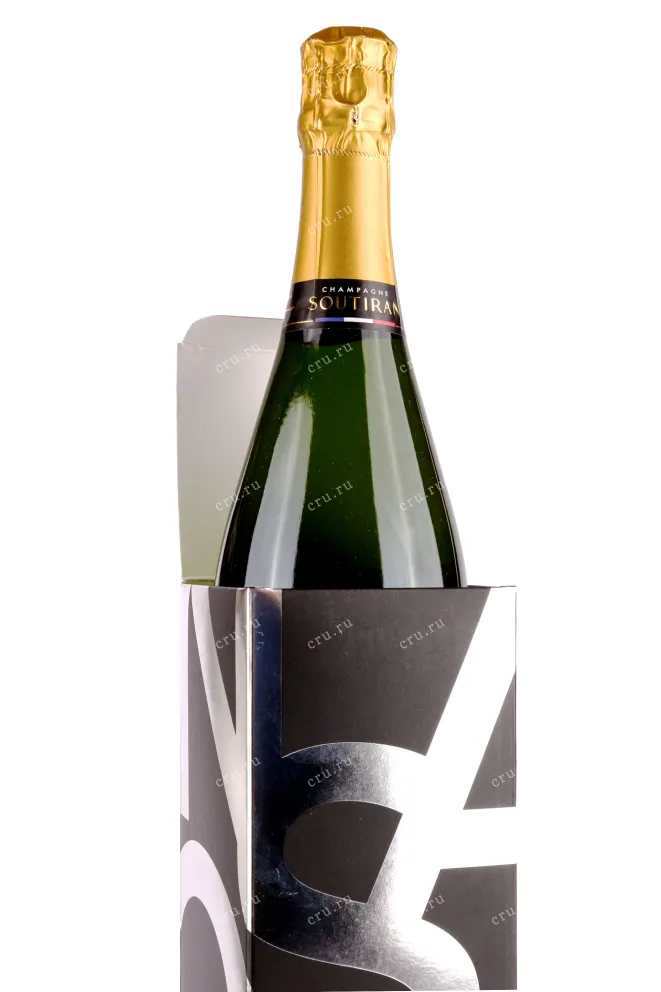В подарочной коробке Soutiran Blanc de Blancs Grand Cru Brut in gift box 0.75 л