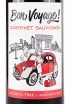 Этикетка Bon Voyage Cabernet Sauvignon 2023 0.75 л