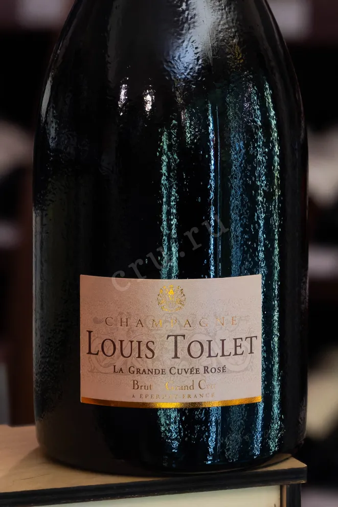 В магазине Крю Профи Louis Tollet La Grande Cuvee Rose Brut 2017 0.75 л