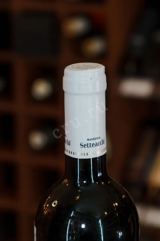 Пробка Masseria Sette Archi Primitivo Salento 2022 0.75 л