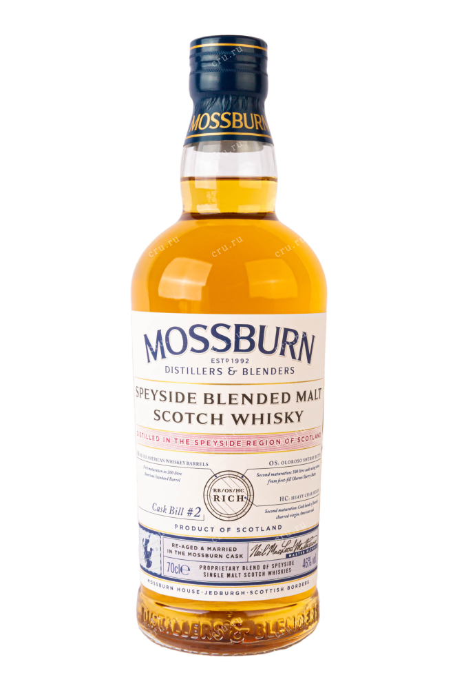 Бутылка Mossburn Speyside 3 years 0.7 л