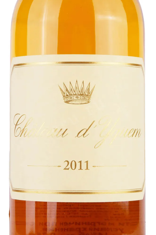 Этикетка Chateau d'Yquem Sauternes 2011 0.75 л
