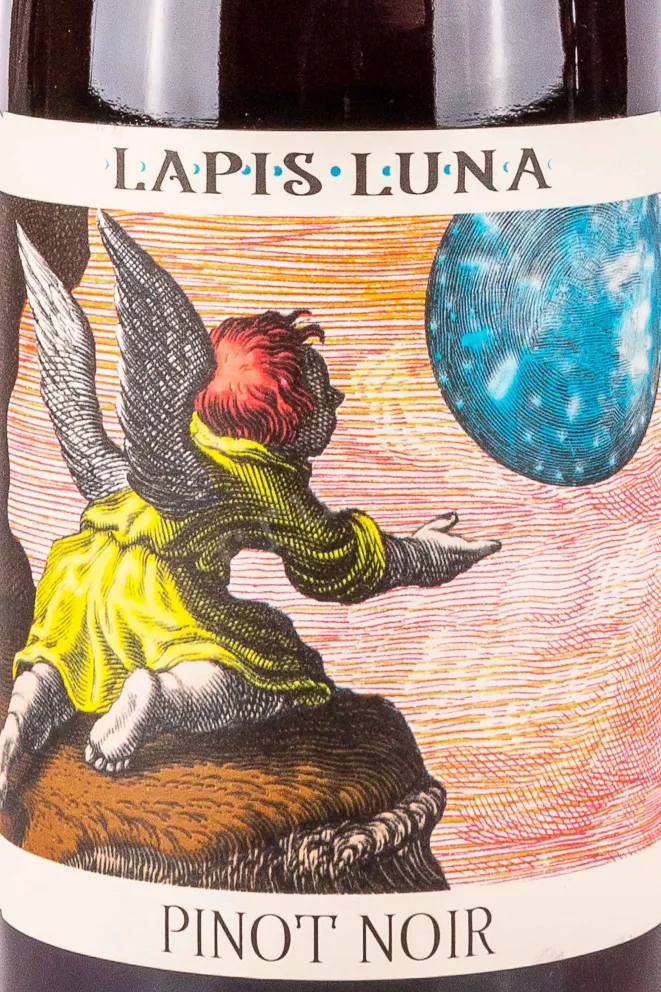 Этикетка Lapis Luna Pinot Noir 2022 0.75 л