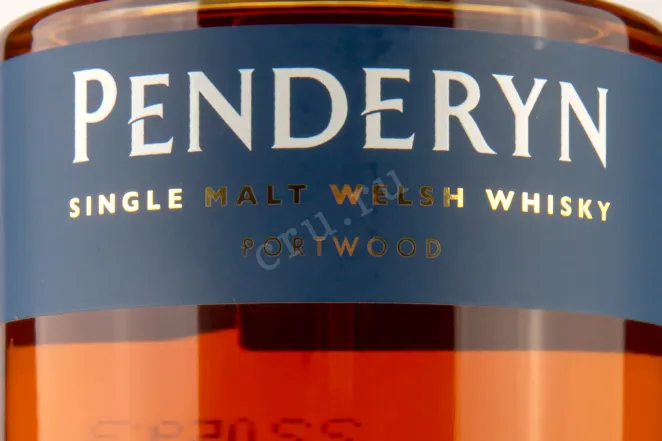 Этикетка Penderyn Potrwood  0.7 л