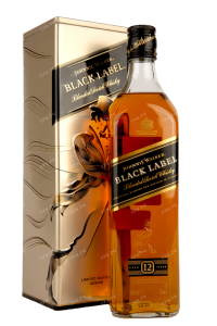 Виски Johnnie Walker Black Label in metal box  0.7 л
