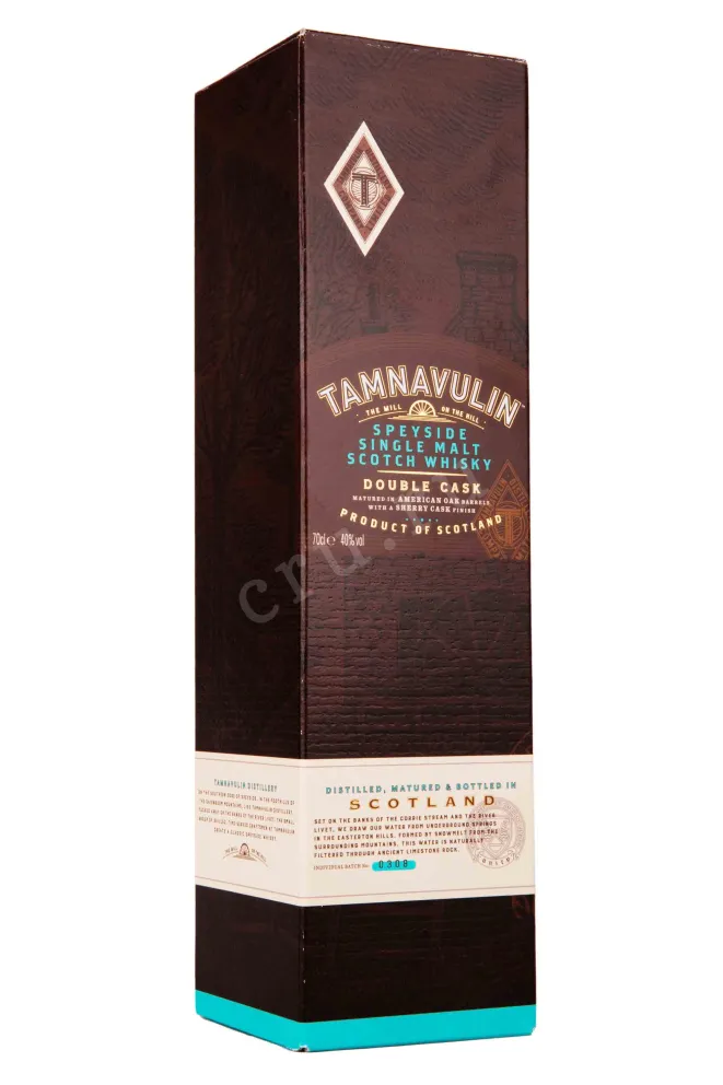 Подарочная коробка Tamnavulin Double Cask Edition 0.7 л