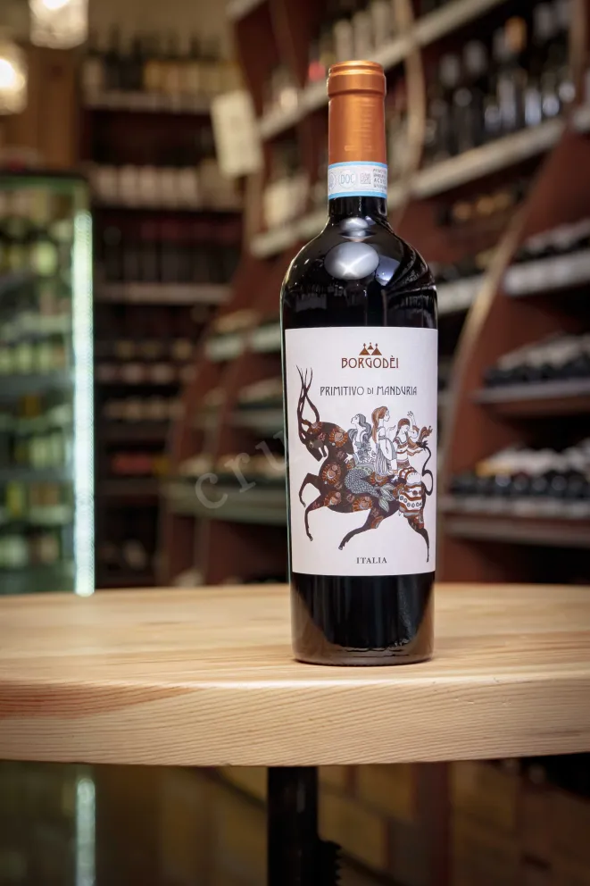 В магазине Крю Профи Orion Wines Borgodei Primitivo di Manduria 2024 0.75 л