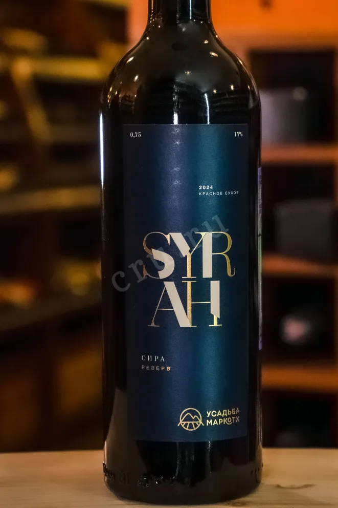 В магазине Крю Профи Usadba Markotkh Syrah Reserve 2024 0.75 л