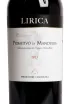 Этикетка Produttori di Manduria Lirica DOC 2023 0.75 л